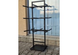 Стійка для продажу білизни чорна матова 1360×600×650 мм — купити торгове обладнання